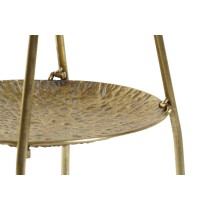 Fruit Bowl Home ESPRIT Golden Metal 36,5 x 36,5 x 61 cm