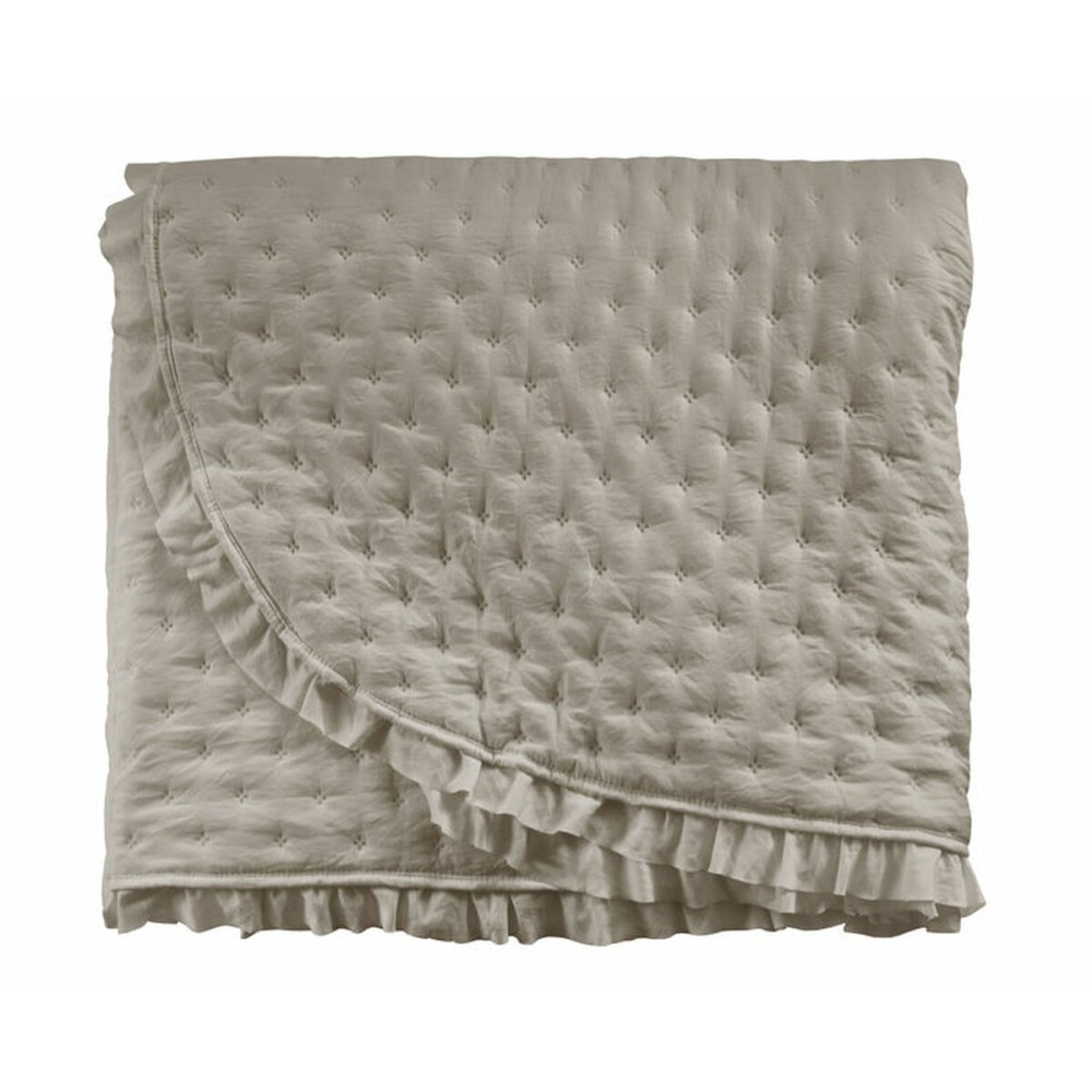 Bedspread (quilt) Pierre Cardin AROA Beige Single (2 Pieces)