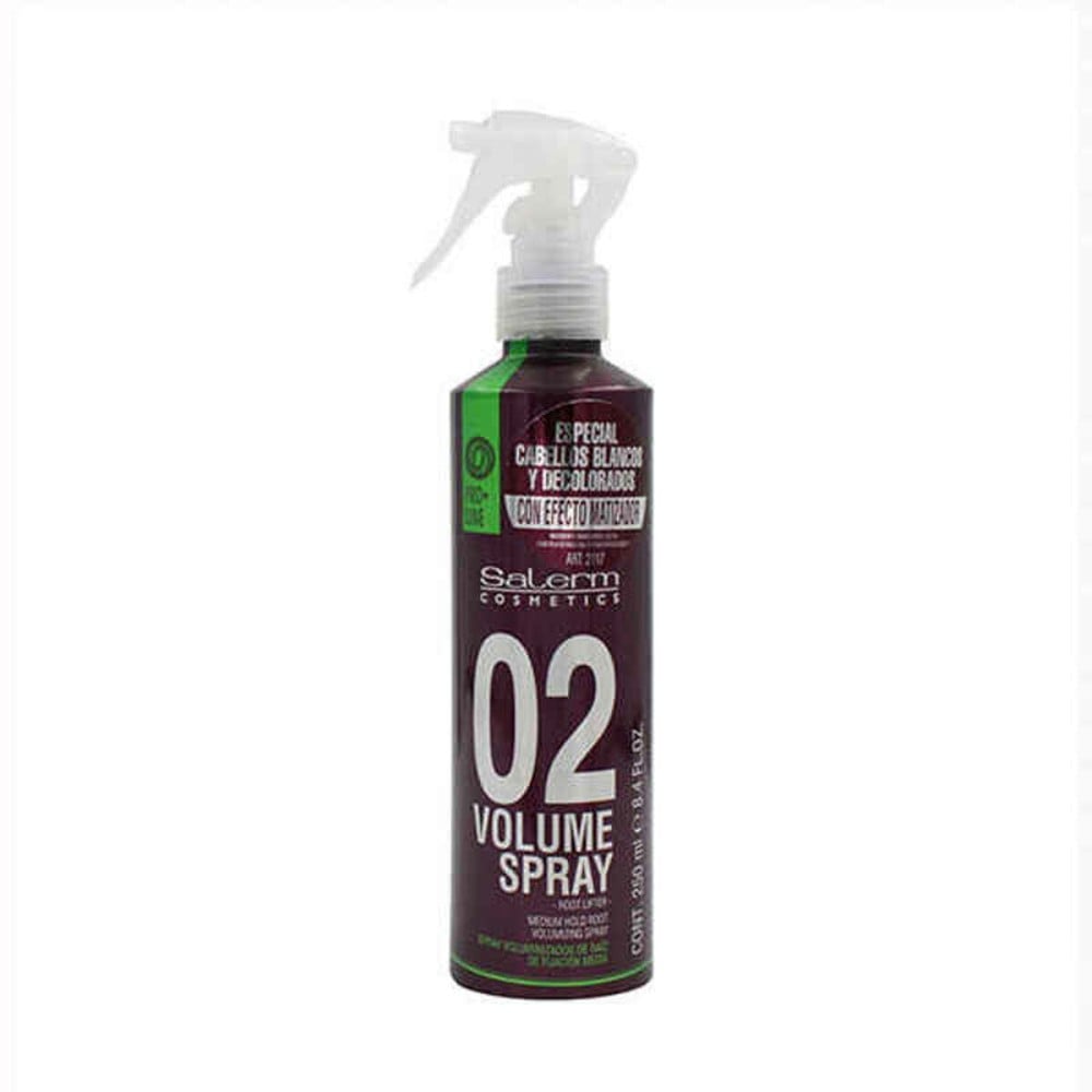 Spray volumateur Proline 02 Anti-yellow Effect Salerm (250 ml)