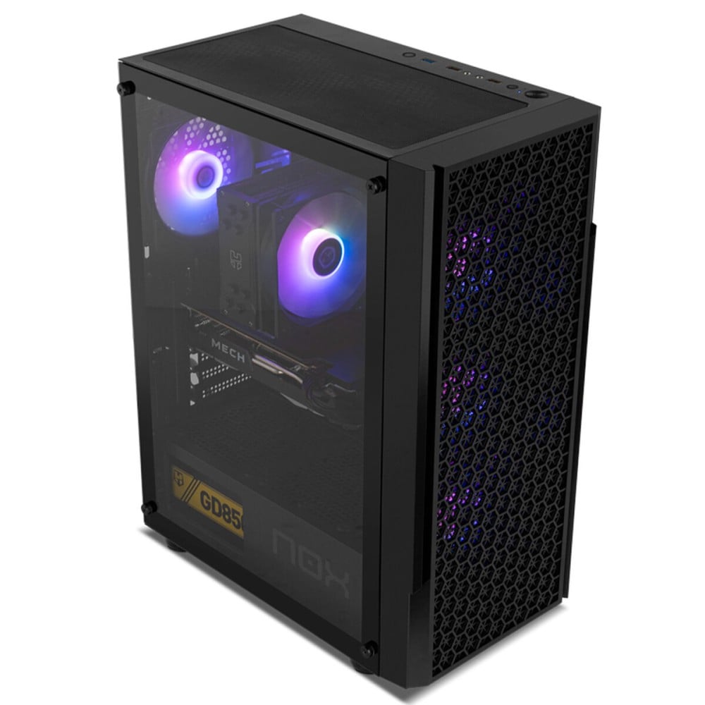 Boîtier ATX semi-tour Nox-Xtreme INFINITY BETA Airflow ARGB Noir