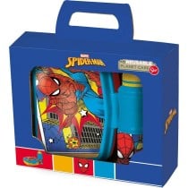 Picnic Holder and Bottle Included Spider-Man CZ11279 380 ml 17 cm Plastic