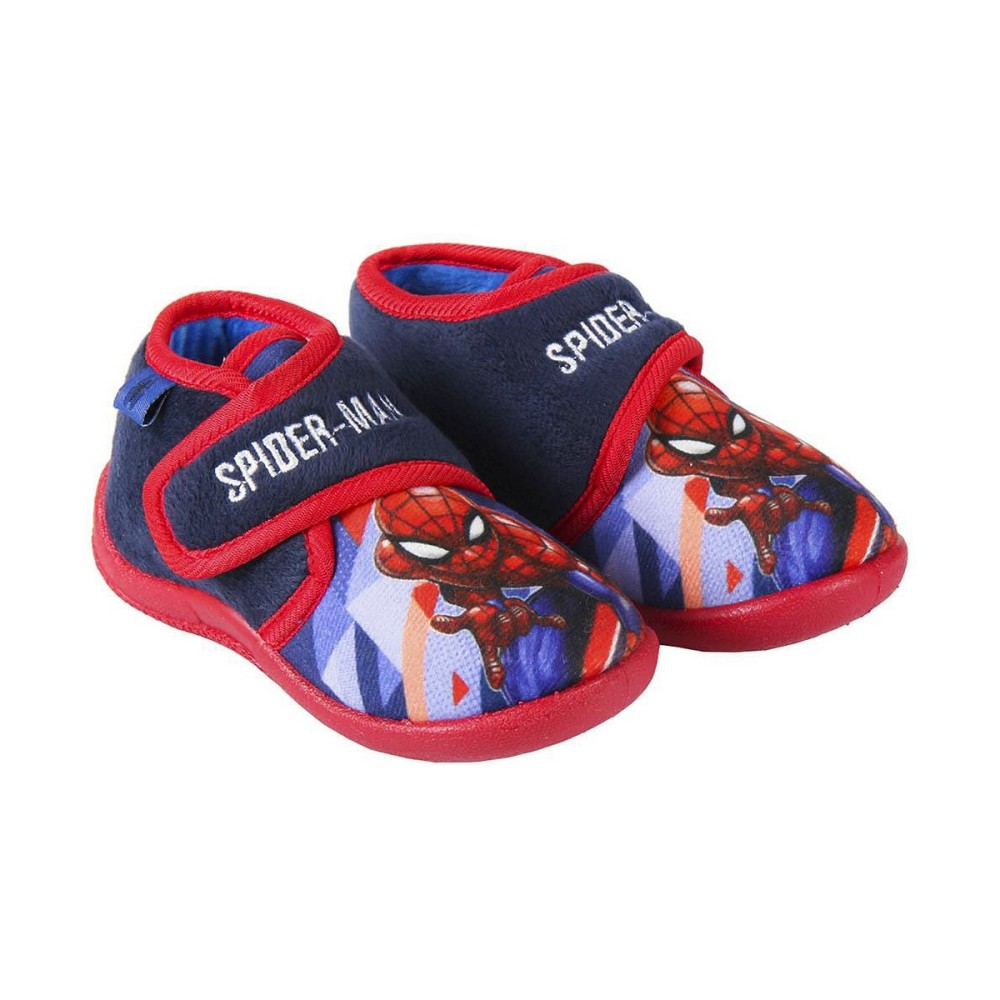 Chaussons Pour Enfant 3D Spider-Man Bleu Rouge