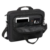 Laptoptasche Real Madrid C.F. Premium Schwarz 40 x 33 x 9 cm