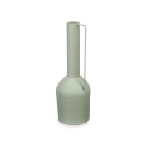 Vase Height Green Steel 13 x 39 x 13 cm (6 Units)