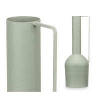 Vase Height Green Steel 13 x 39 x 13 cm (6 Units)