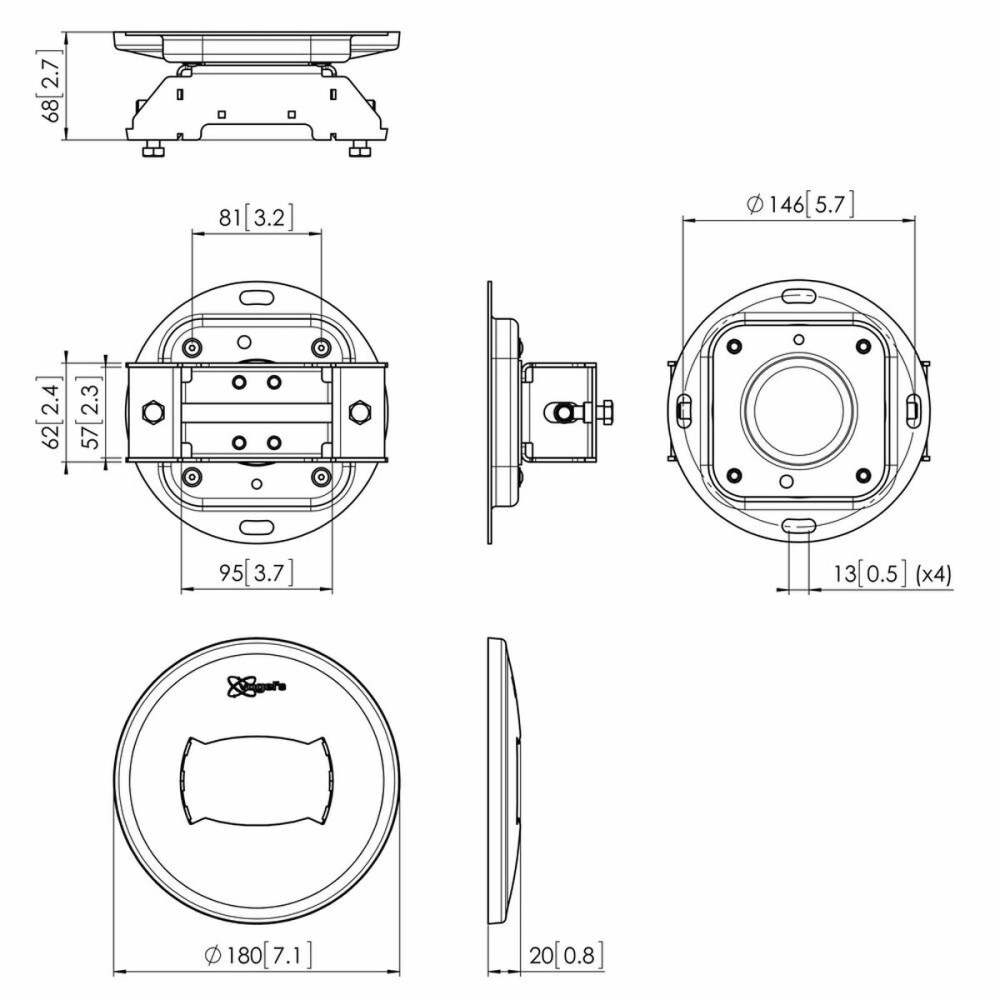 TV Mount Vogel's PUC 1065