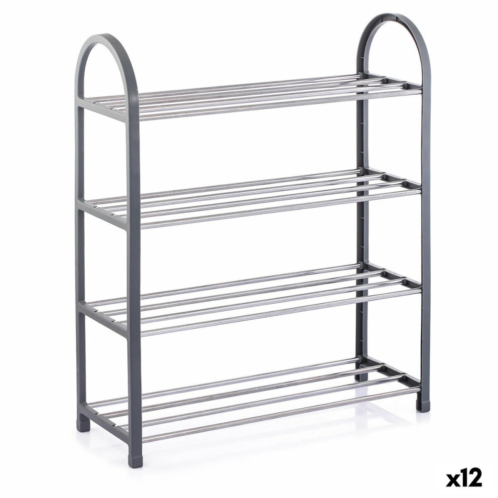 Shoe Rack Confortime Metal Plastic 49,5 x 18,5 x 65 cm (12 Units)