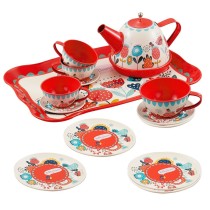 Tea set Colorbaby My Home Toy 15 Pieces (6 Units)