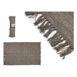 Tapis Marron 120 x 80 x 1 cm (2 Unités)