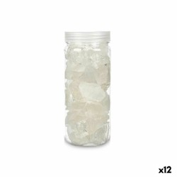 Pierres Décoratives 600 g Quartz Blanc (12 Unités)