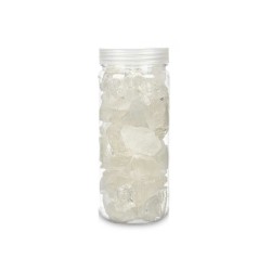 Decorative Stones 600 g Quartz White (12 Units)