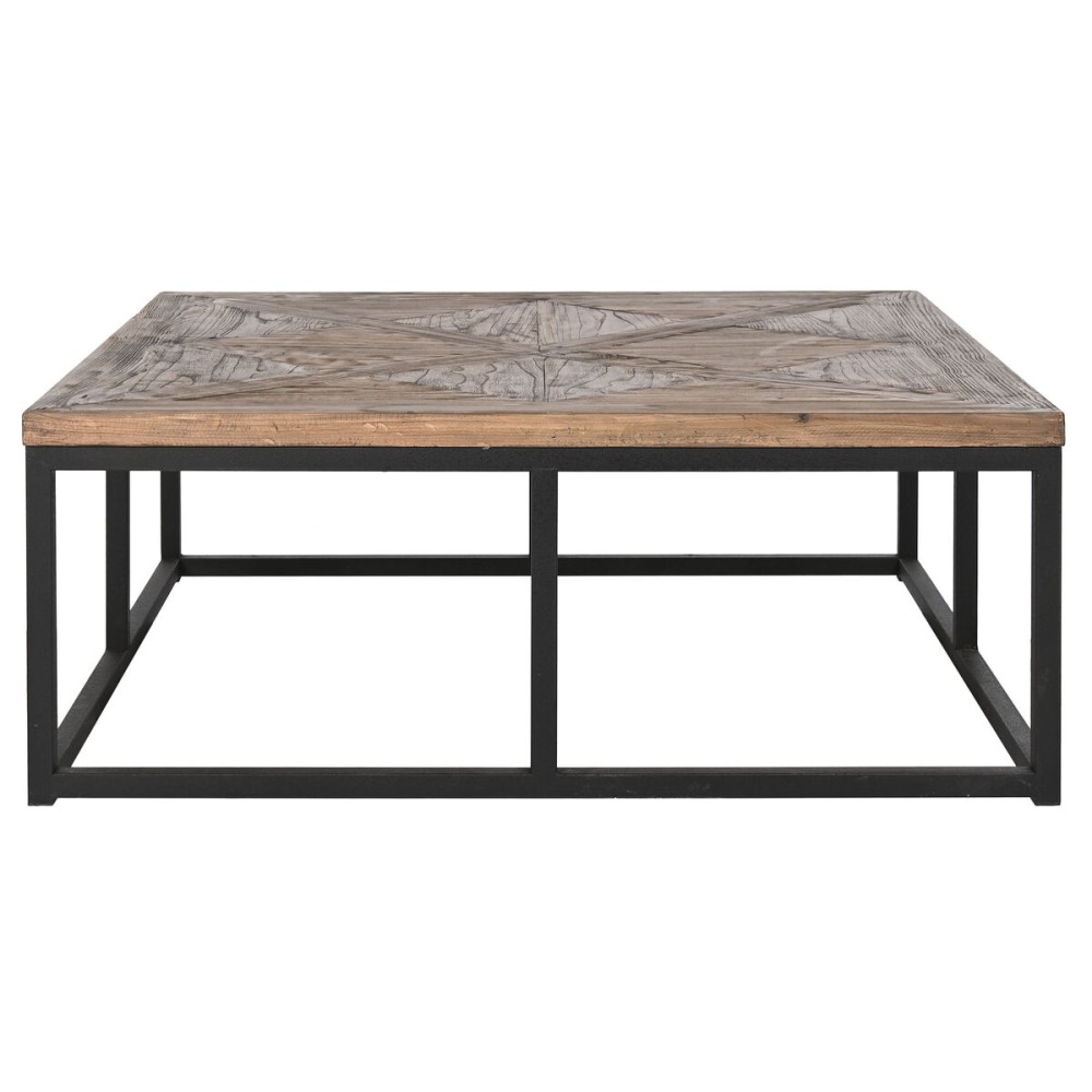 Centre Table Home ESPRIT Wood Metal 120 x 120 x 45 cm