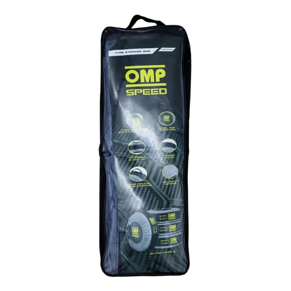 Tyre cover set OMP Speed (4 Units) (32 cm)