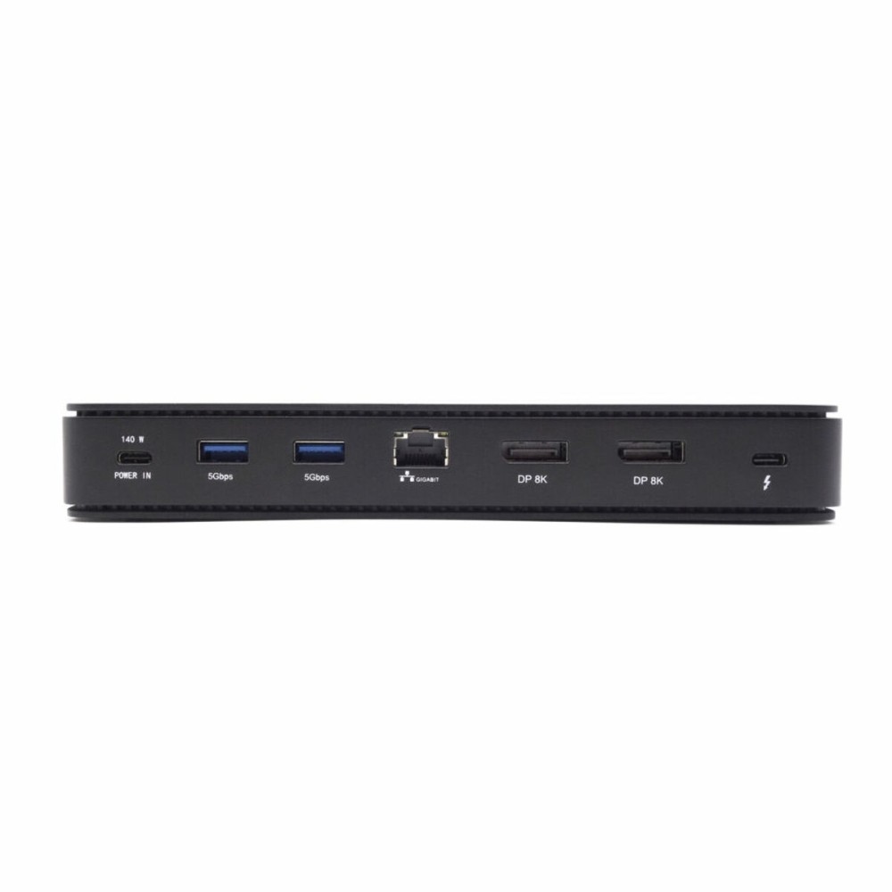 Hub USB i-Tec TB4DUALDPDOCKPDPRO Noir