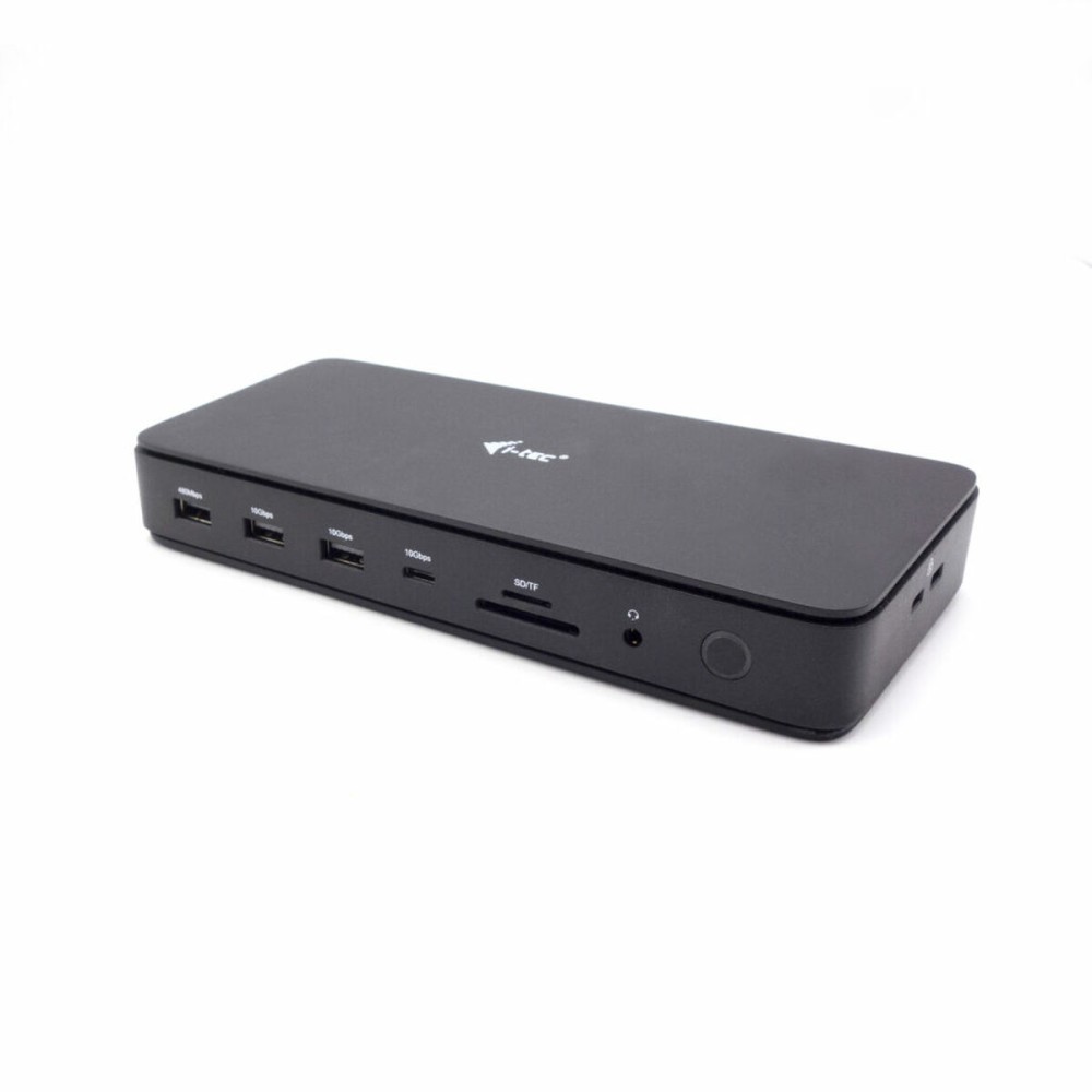 Hub USB i-Tec TB4DUALDPDOCKPDPRO Noir