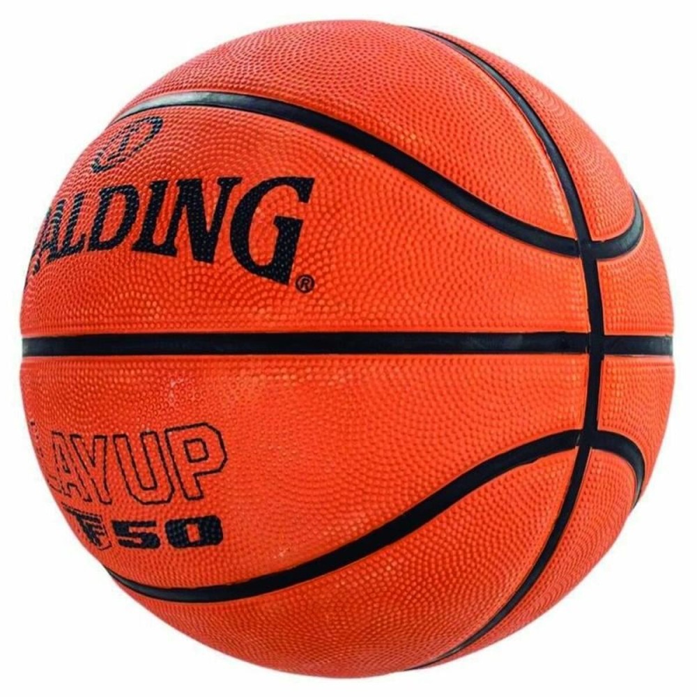 Ballon de basket Spalding Layup TF-50 Multicouleur 5 Caoutchouc