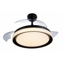 Ventilateur de Plafond avec Lumière Philips Atlas Noir 35 W 28 W 4500 Lm (2700 K)