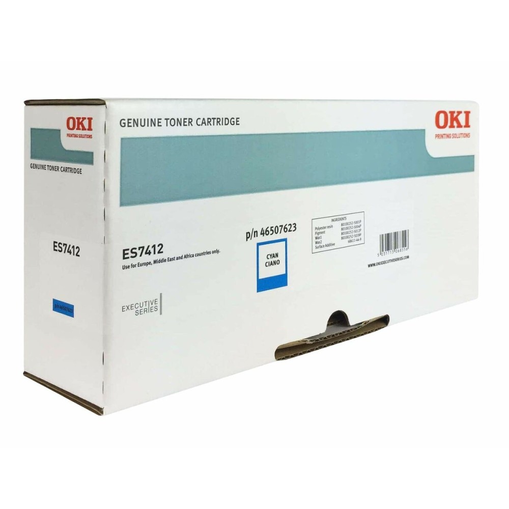 Original Toner OKI ES7412 Cyan (1 Unit)