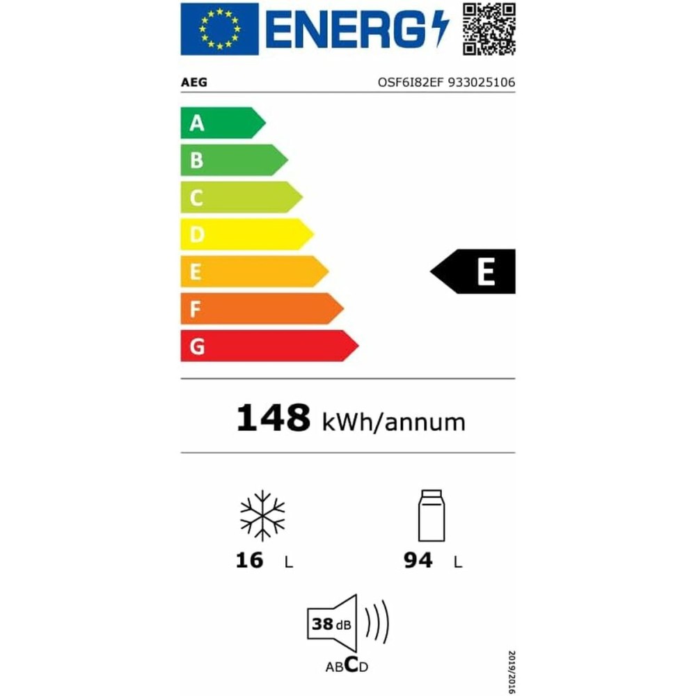 Réfrigérateur AEG OSF6I82EF Blanc