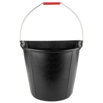 Bucket with Handle Bellota 13 L industrial Black Latex rubber Resistant