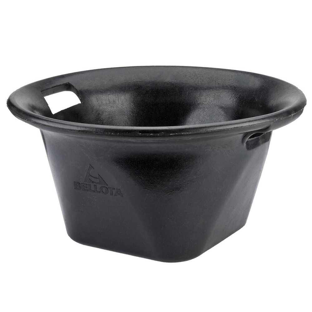 Bucket with Handle Bellota 13 L industrial Black Latex rubber Resistant