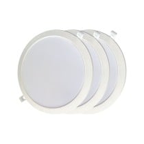 Downlight LED EDM 31567 18 W Ø 22 x 3,2 cm 3 Unités (6400 K)