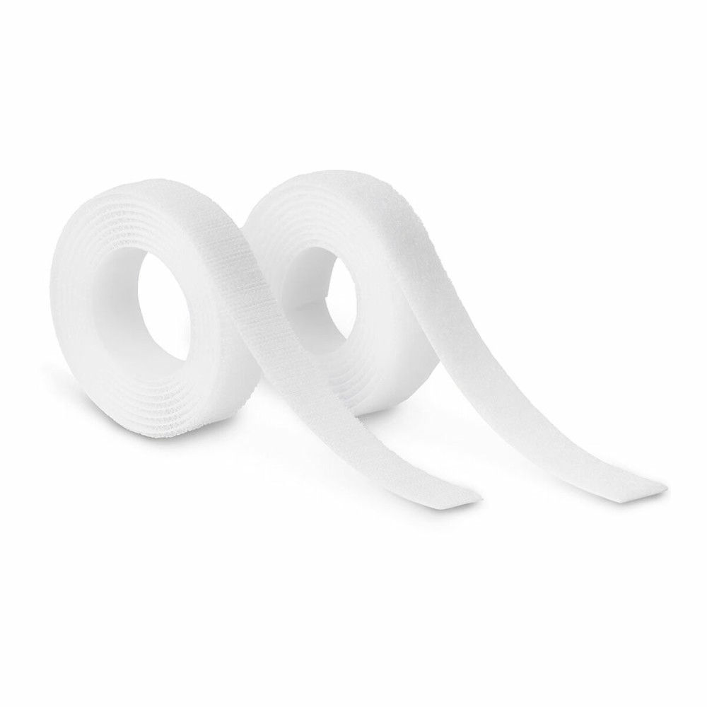 Double Sided Tape Inofix 2145-2 White 1,5 m x 2 cm Hook-and-loop fastener 2 Pieces