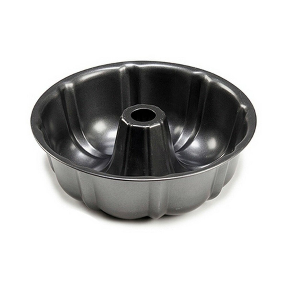 Cake Mould Kinvara CK62863-17 Dark grey Metal Carbon steel 25,4 x 8 x 25,4 cm (12 Units)