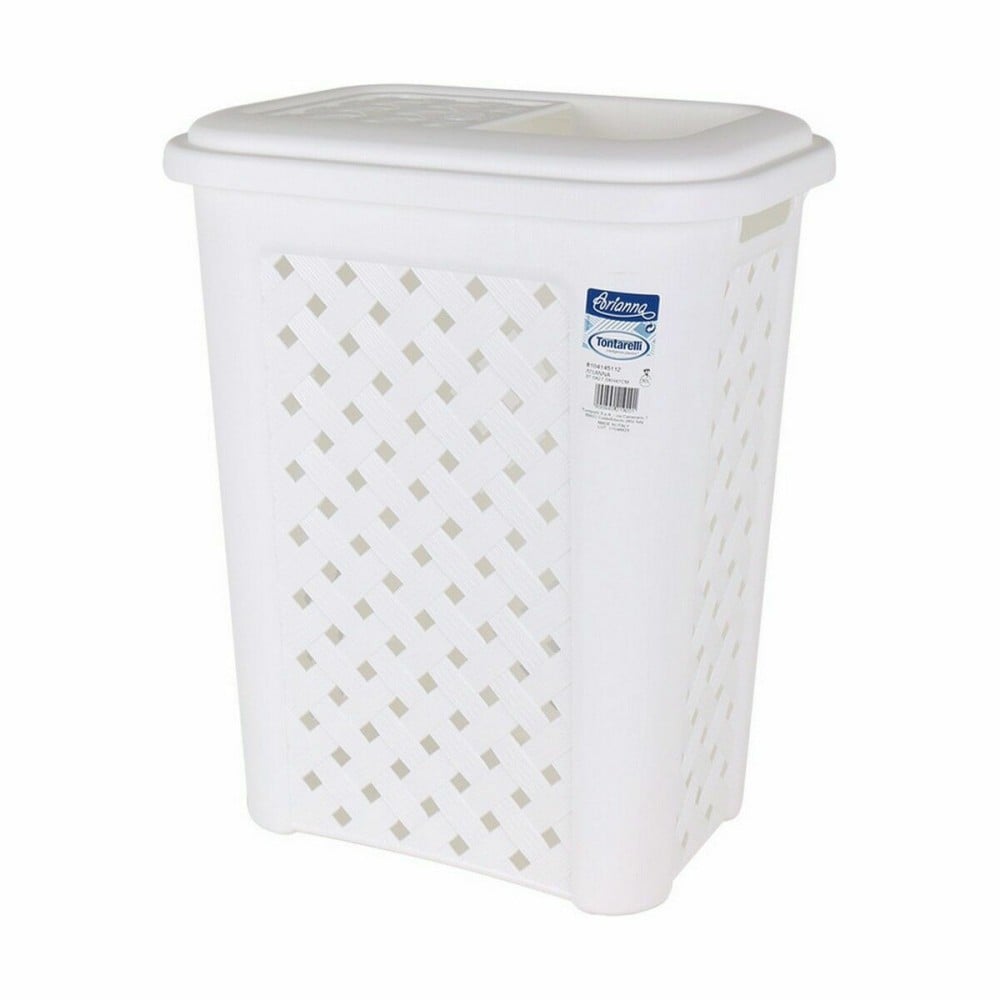 Corbeille à papier Tontarelli Arianna 30 L Blanc (6 Unités)