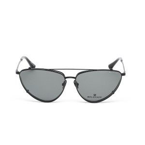 Brillengestell + Sonnenbrille Belstaff DELMERE-SHINY-NEGRO-W ø 57 mm Clip On