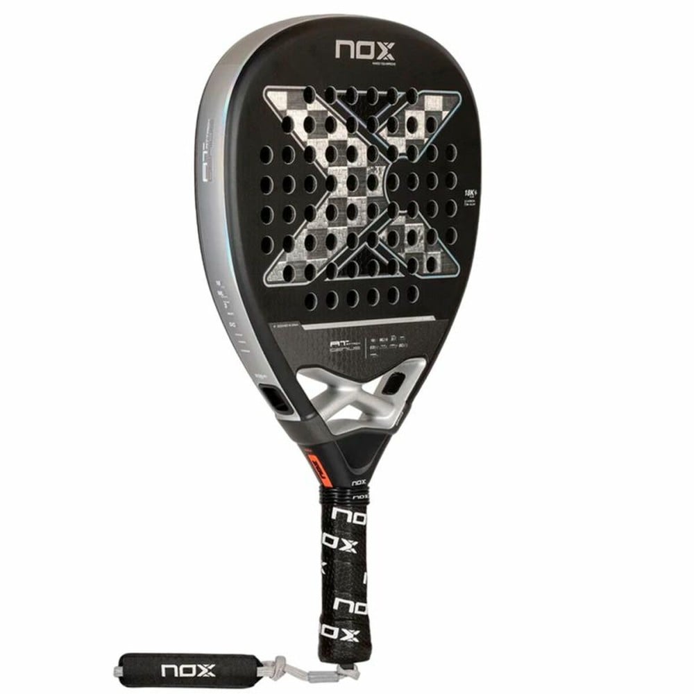 Padel Racket Nox Genius Attack 18K Black