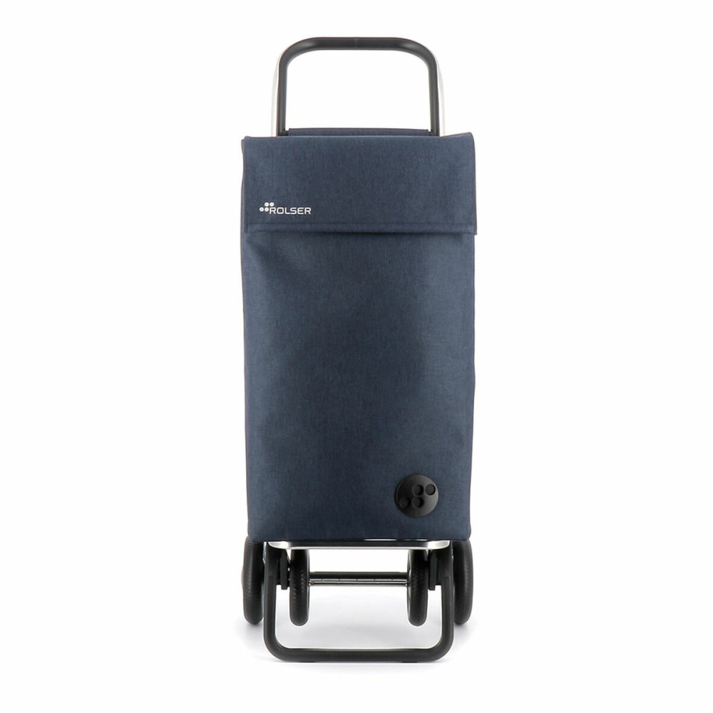 Panier à Courses Rolser sbelta tweed 4.2 Blue marine Pliable