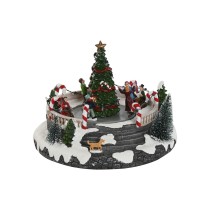 Christmas bauble Home ESPRIT Multicolour Musical 25 X 24 X 18 cm