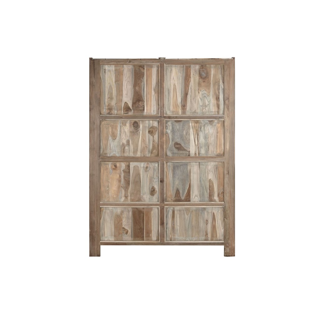 Armoire Home ESPRIT Naturel bois de teck 130 X 45 X 180 cm