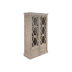 Présentoir Home ESPRIT Blanc Bois de manguier 120 X 50 X 210 cm