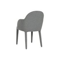 Chaise de Salle à Manger Home ESPRIT Gris Polyester Métal 59 X 63 X 86 cm