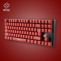 clavier et souris FR-TEC OP4001 QWERTY Bordeaux