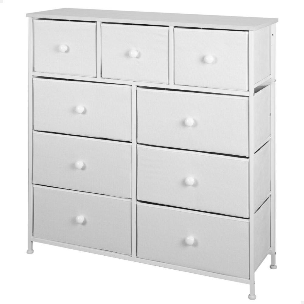 Chest of drawers Max Home White 100 x 100 x 30 cm