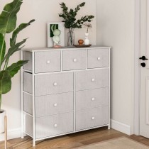 Chest of drawers Max Home White 100 x 100 x 30 cm