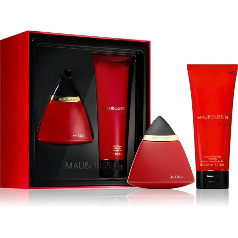 Men's Perfume Set Mauboussin In Red 100 ml 2 Pieces