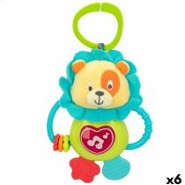 Peluche Hochet Winfun 14 x 19 x 6,5 cm (6 Unités)