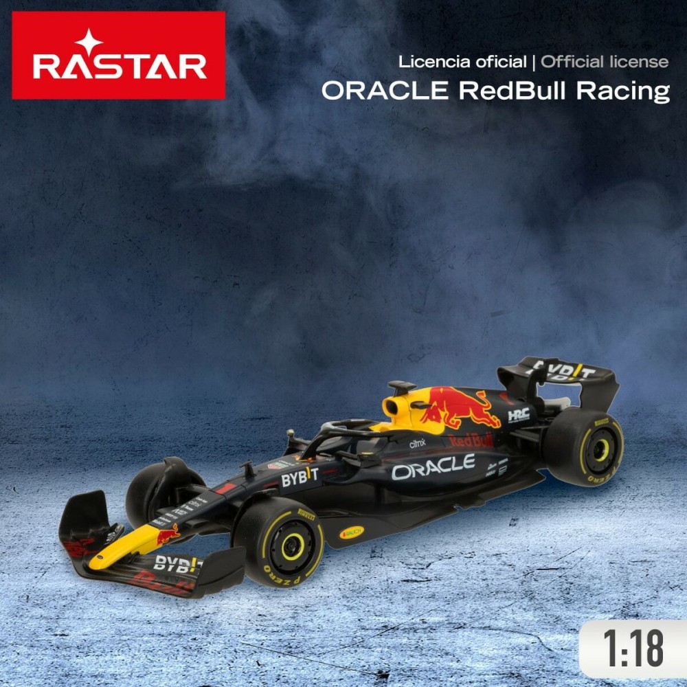 Remote-Controlled Car Red Bull Navy Blue 1:18 31 x 6,5 x 11 cm (4 Units)