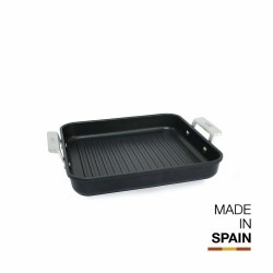 Grillplatte Valira AIRE 23X23. Schwarz Aluminium (1 Stück)