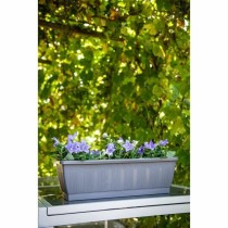 Jardinière auto-arrosante Garden ID Anthracite 60 cm