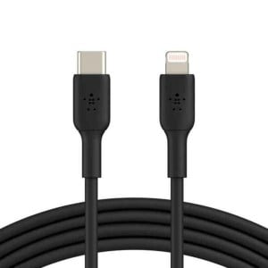 Câble USB-C vers Lightning Belkin CAA003BT1MBK 1 m