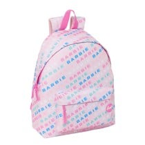 School Bag Barbie Logomania Light Pink 33 x 42 x 15 cm