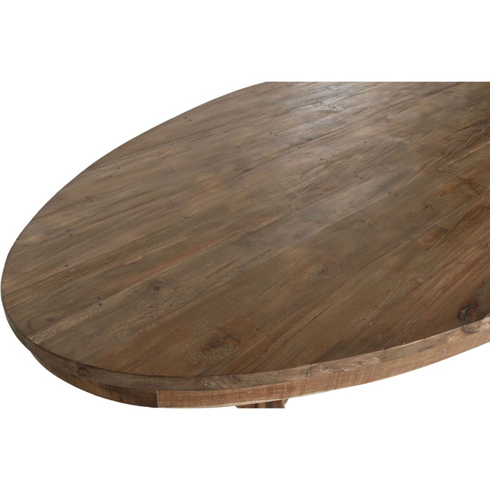 Table de Salle à Manger Home ESPRIT Naturel bois de teck 220 X 110 X 78 cm