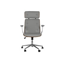 Bürostuhl mit Kopfstütze Home ESPRIT Beige Elfenbein