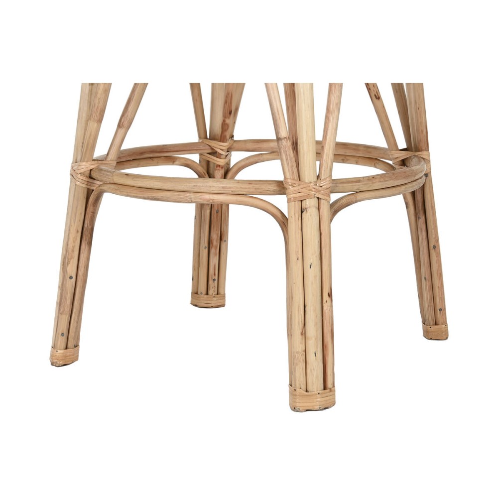 Tabouret Home ESPRIT Naturel osier 50 X 50 X 86 cm