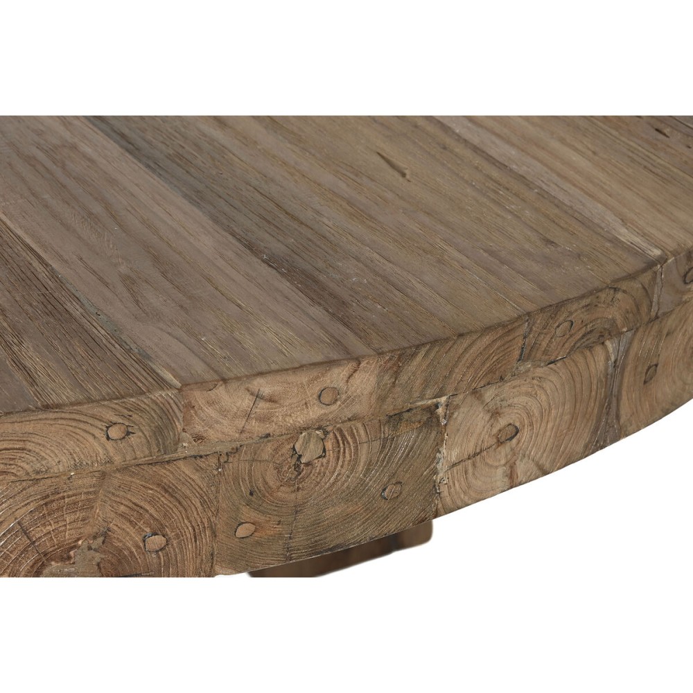 Dining Table Home ESPRIT Teak 160 X 160 X 78 cm